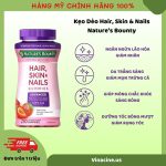 Kẹo Dẻo Hair, Skin & Nails Nature’s Bounty