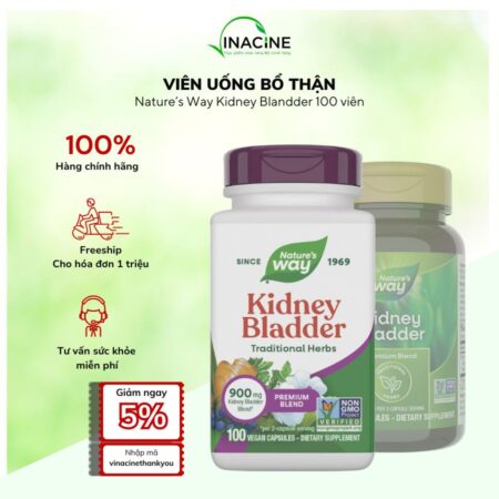 Viên Uống Bổ Thận Nature's Way Kidney Bladder 100 viên