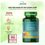 Viên Uống Nghệ Puritan’s Pride Turmeric Curcumin 1000mg 120 Viên