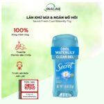 Lăn Khử Mùi & Ngăn Mồ Hôi Secret Fresh Cool Waterlily 73g