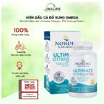 Viên Dầu Cá Nordic Naturals Ultimate Omega + D3 120 viên