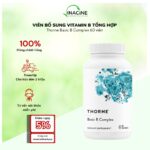 Viên Bổ Sung Vitamin B Tổng Hợp Thorne Basic B Complex 60 viên