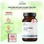 Viên Uống Bổ Sung Vitamin Tổng Hợp Designs for Health Twice Daily Multi 120 viên