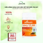 Viên Uống Giảm Acid Uric Hỗ Trợ Điều Trị Gút Goodhealth Celery 12,000 60 viên