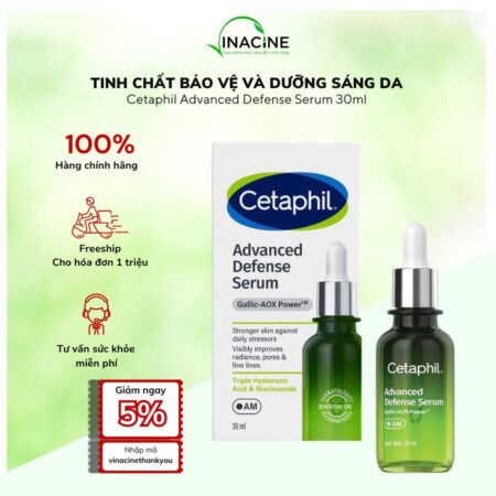 Tinh Chất Bảo Vệ và Dưỡng Sáng Da Ban Ngày Cetaphil Advanced Defence Serum 30ml
